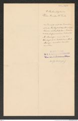 k.k. naturhistorisches Hofmuseum, Intendanzakten 1885-1896 (Hauer), Aktenzahl Z.7.a/1891, Seite 4
